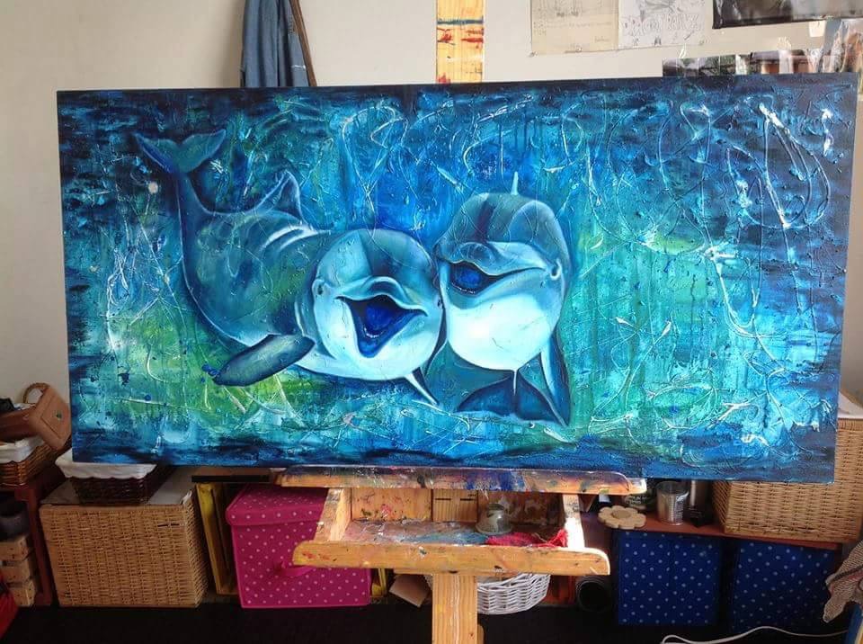 Pintura de Diana Wesche — naturaleza espiritual