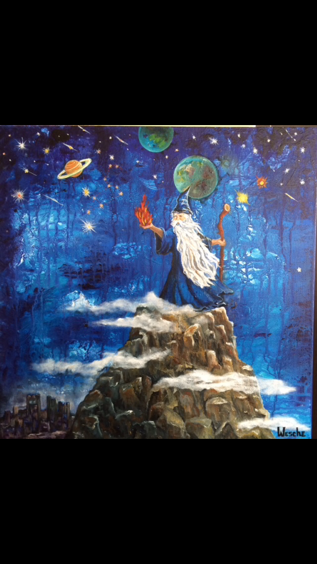 Obra de Diana Wesche — colores vibrantes