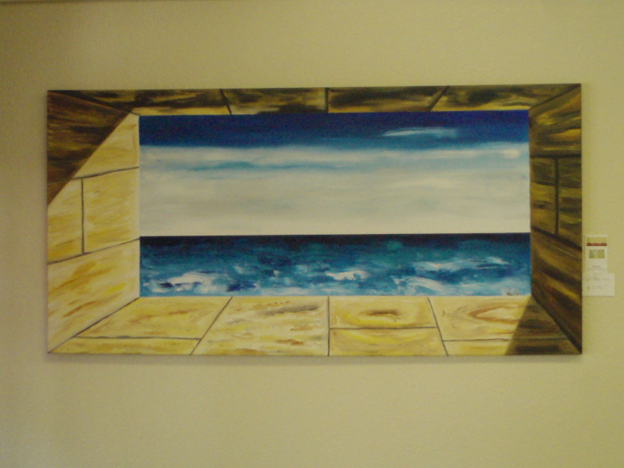 Pintura de Diana Wesche — figura sagrada