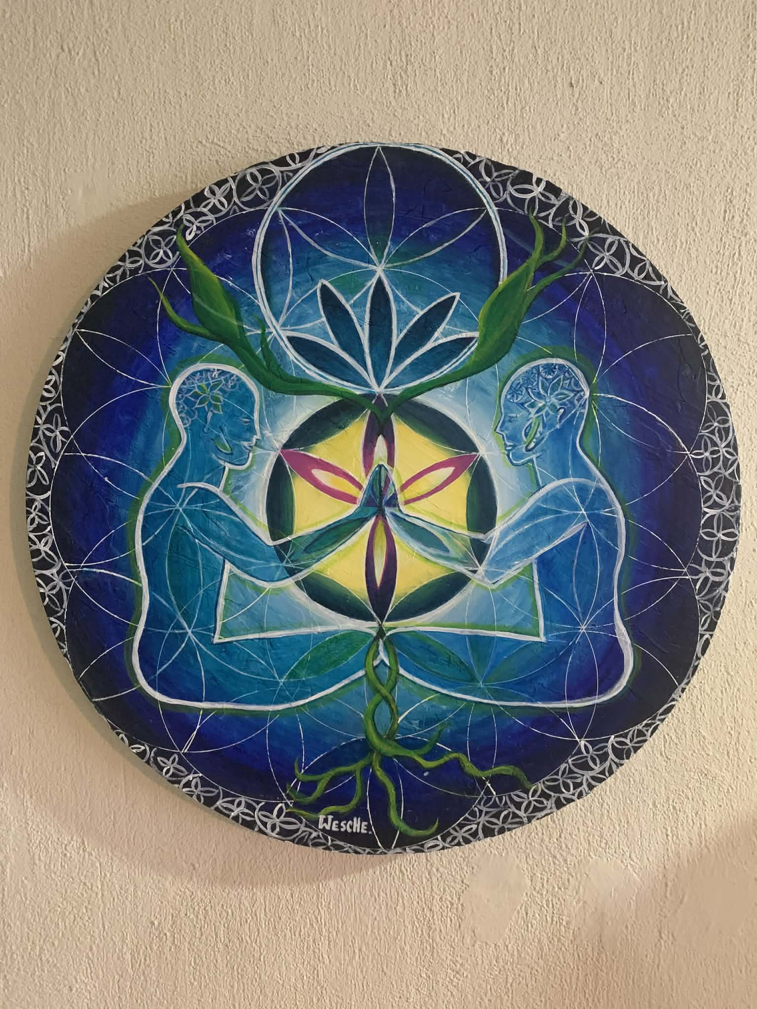 Pintura de Diana Wesche — iconografía